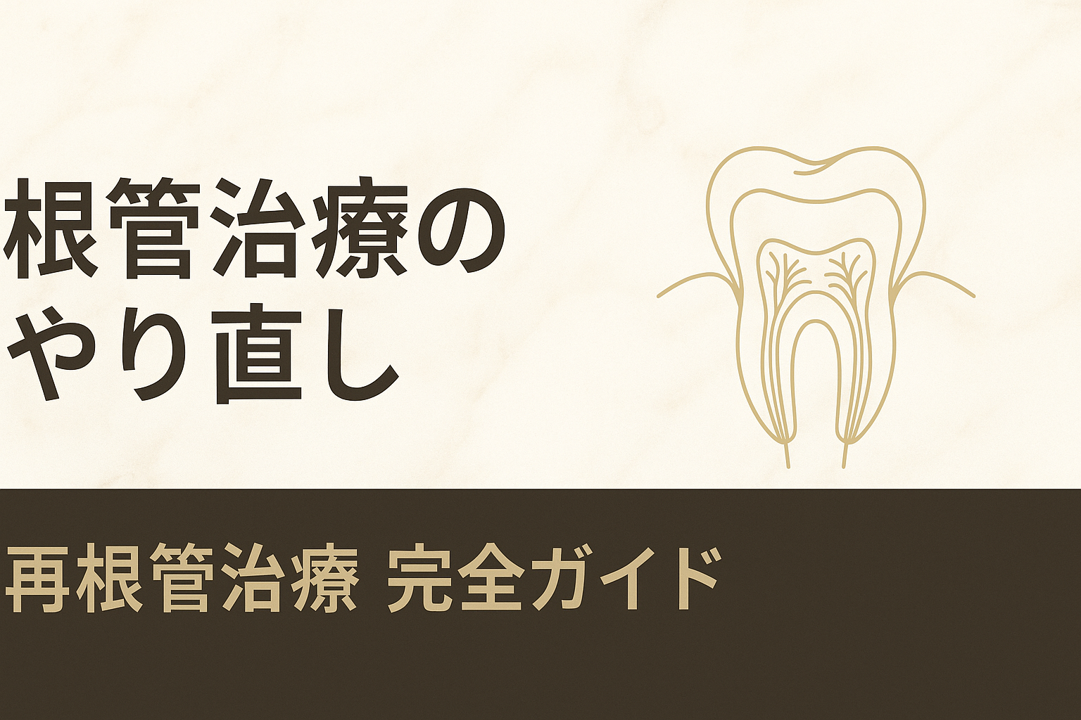 根管治療のやり直し（再根管治療）【完全ガイド】