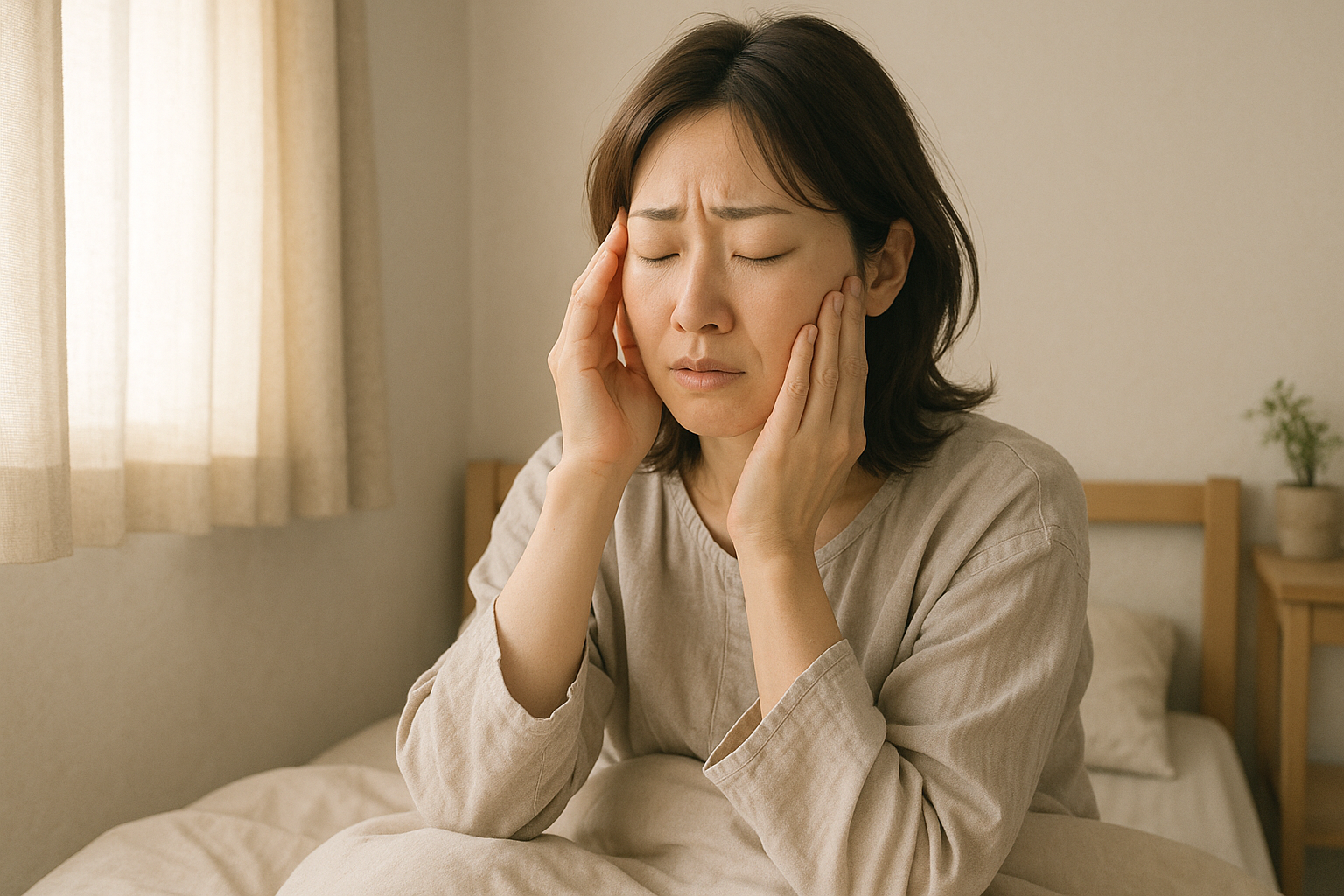食いしばりが治療後の痛みに与える影響